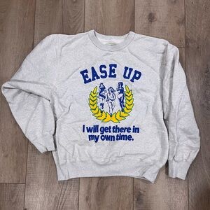 Okay To Rest Ease Up Crewneck